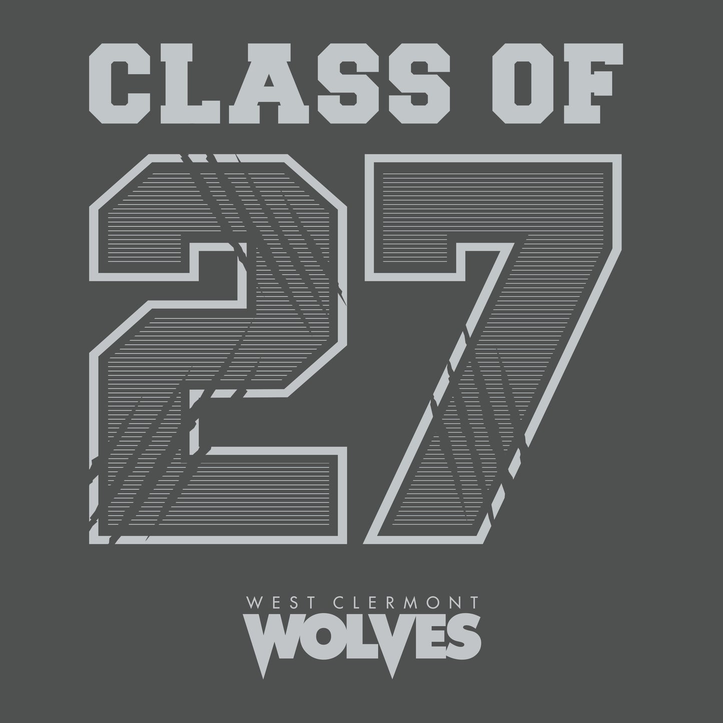 CLASS OF 27 CLASSIC (LT GRAY)