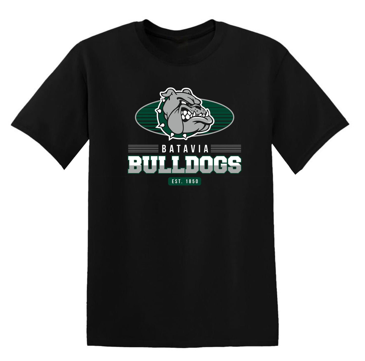 BATAVIA BULLDOGS on BLACK