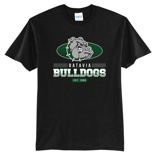 BATAVIA BULLDOGS on BLACK